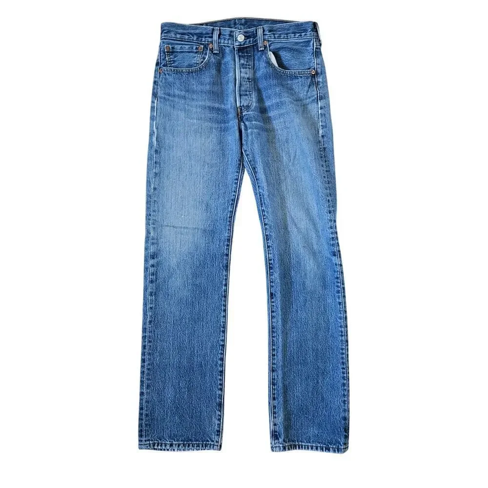 Levi's 501 denim jeans 2012 button fly 31x32
